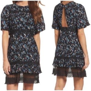 Chelsea28 Pleated Lace Dress Size XL (NWT)